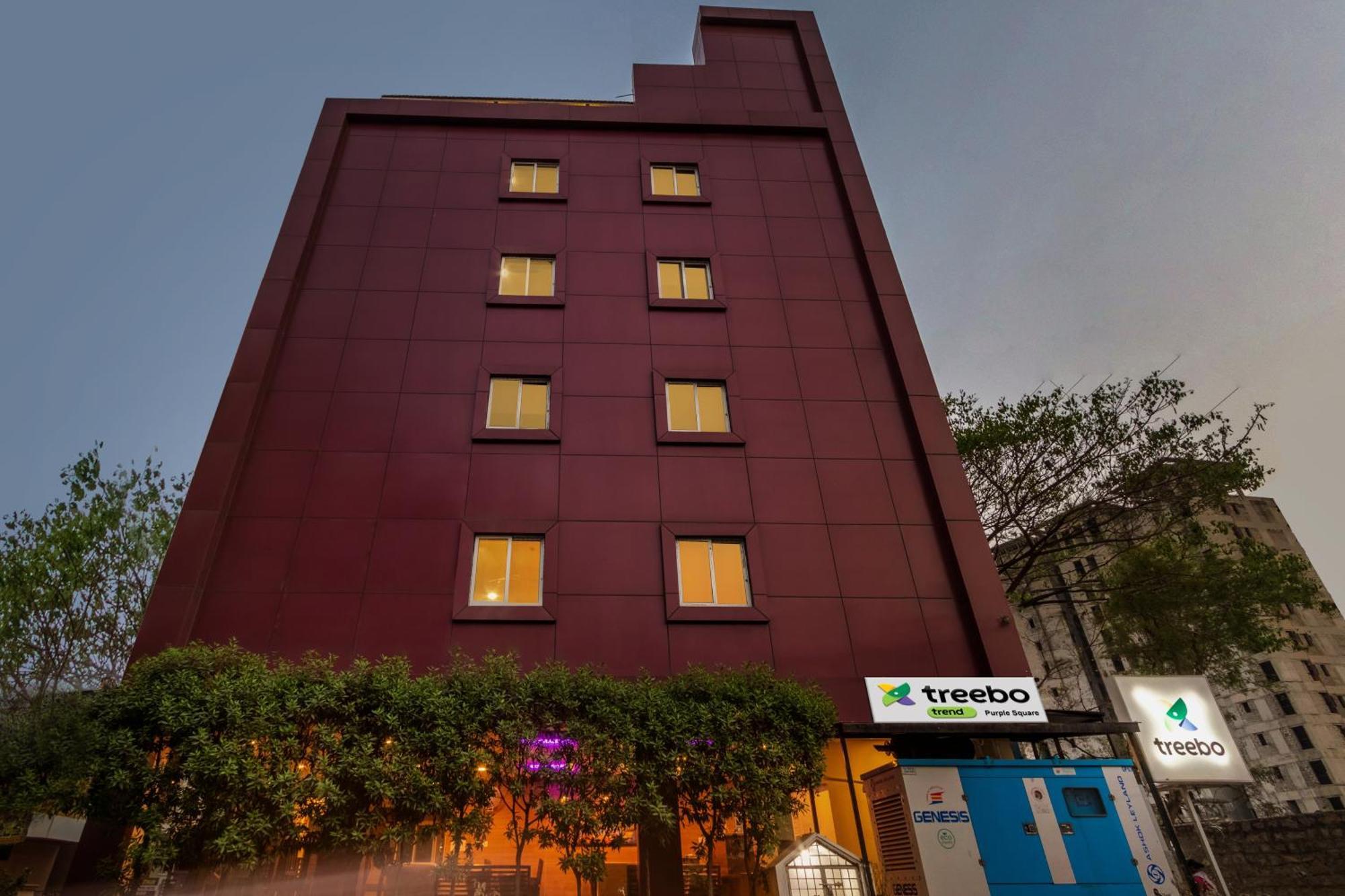 Hotel Treebo Purple Square Hajdarábád Exteriér fotografie